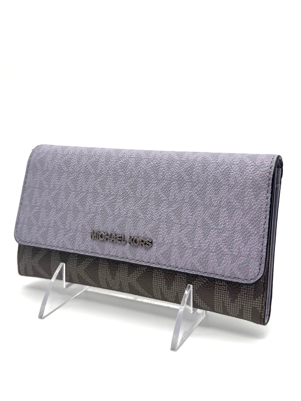 Michael Kors Large Jet Set Travel Trifold Wallet - Lilac